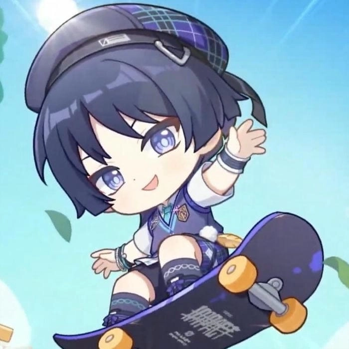 Ngắm nhìn wanderer chibi official art đẹp lung linh