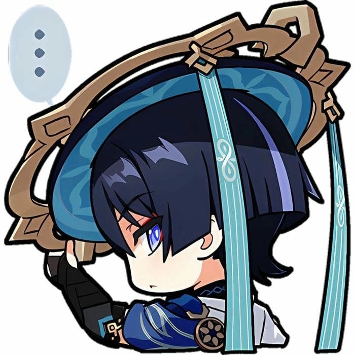 Chọn wanderer chibi sticker png siêu dễ thương
