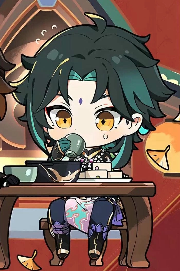 Tuyển tập tranh xiao chibi art siêu dễ thương