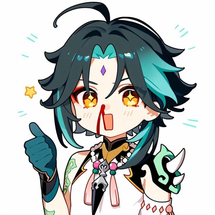 Sử dụng xiao chibi pfp làm avatar siêu dễ thương