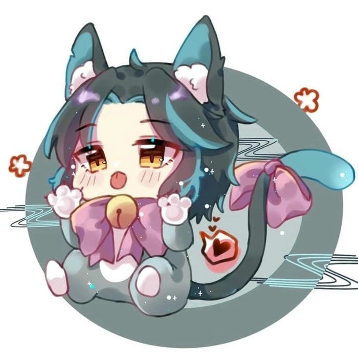 Tải hình xiao chibi transparent không nền cực đẹp