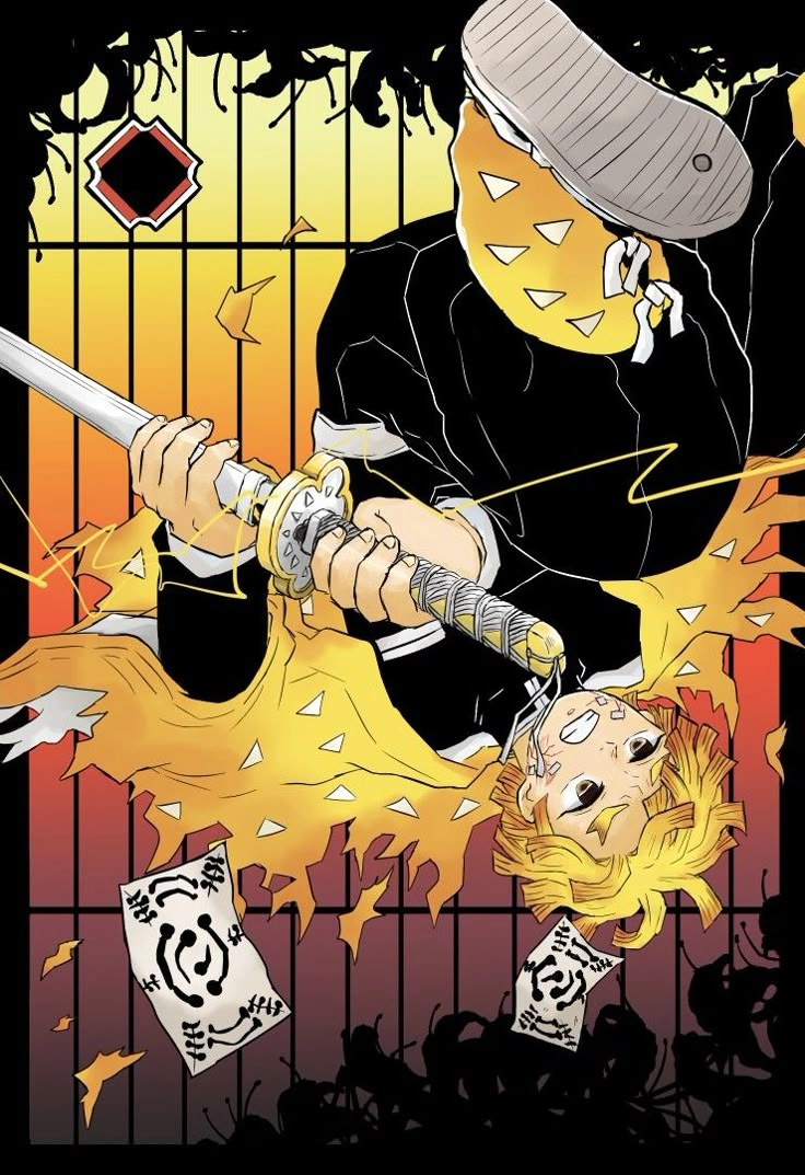 Kimetsu Yaiba Zenitsu movie chuyến tàu vô tận full trận chiến kinh điển