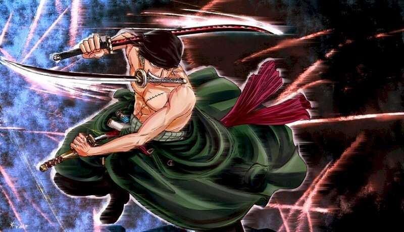 Roronoa Zoro chiến binh bất bại của băng Hải tặc Mũ Rơm