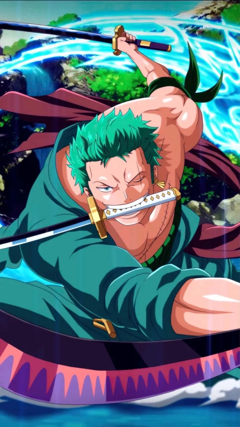 Body Zoro cơ bắp rắn chắc minh chứng cho sức mạnh phi thường