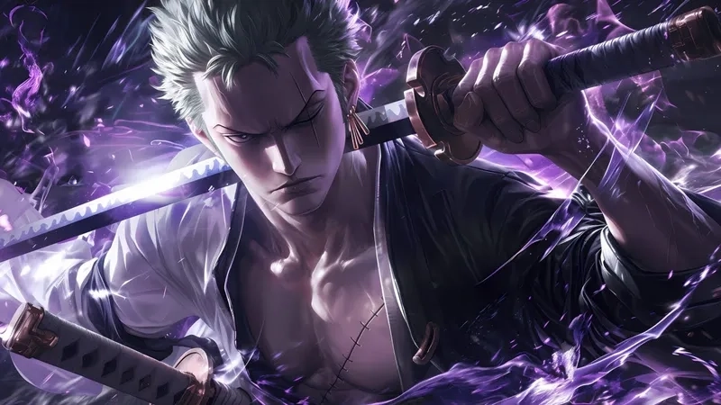 Zoro One Piece Wano màn trình diễn ngoạn mục tại vùng đất Samurai