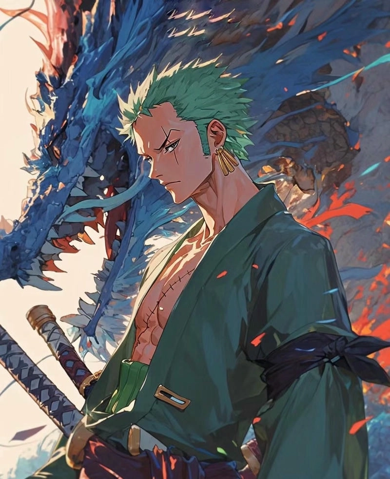 Zoro katana vũ khí sắc bén mang theo ý chí bất khuất của chủ nhân