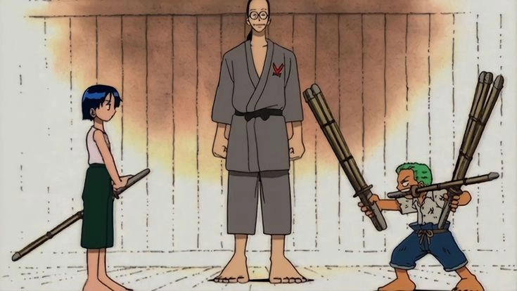 Zoro x Kuina tình bạn và giấc mơ dang dở của hai kiếm sĩ trẻ