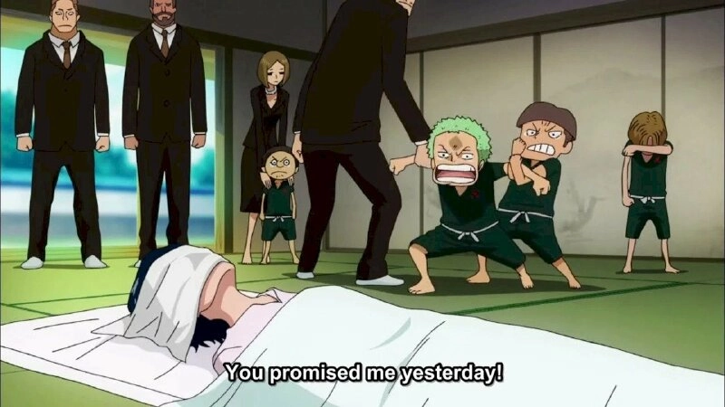 Zoro hồi nhỏ chặng đường gian nan để trở thành kiếm sĩ mạnh nhất
