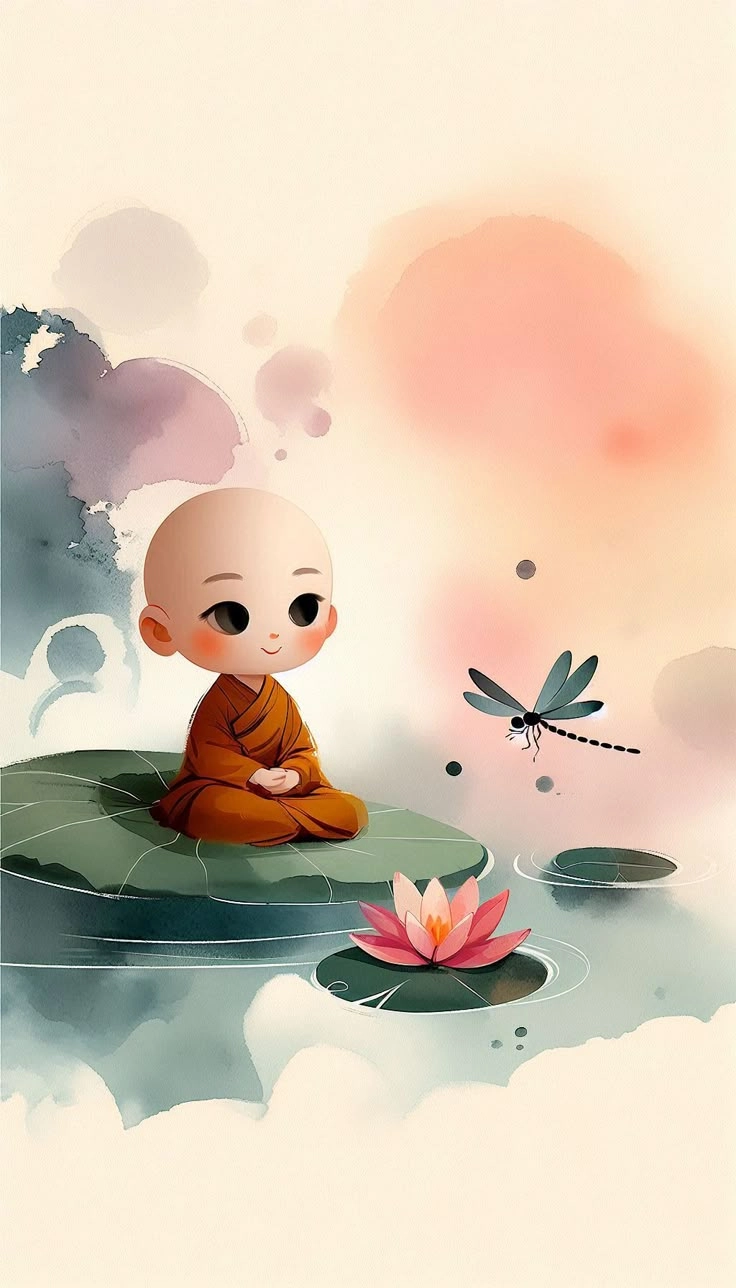 hình chú tiểu hoạt hình đáng yêu cực dễ thương