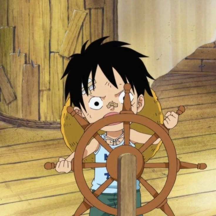 Thay ảnh bìa với hình ảnh nền luffy