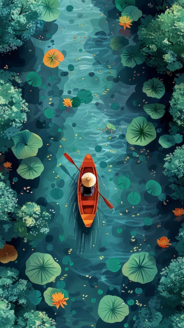 Hòa mình vào avatar phong cảnh đẹp dịu êm