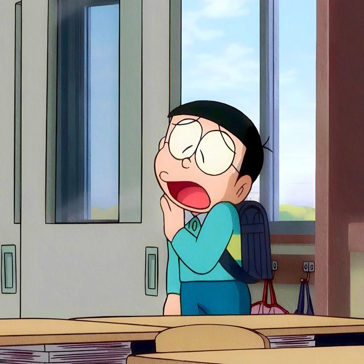 Góc nghiêng thần thánh trong ảnh nobita đẹp khiến fan thích mê