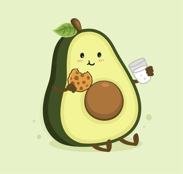 Bộ sưu tập ảnh quả bơ cute độc đáo