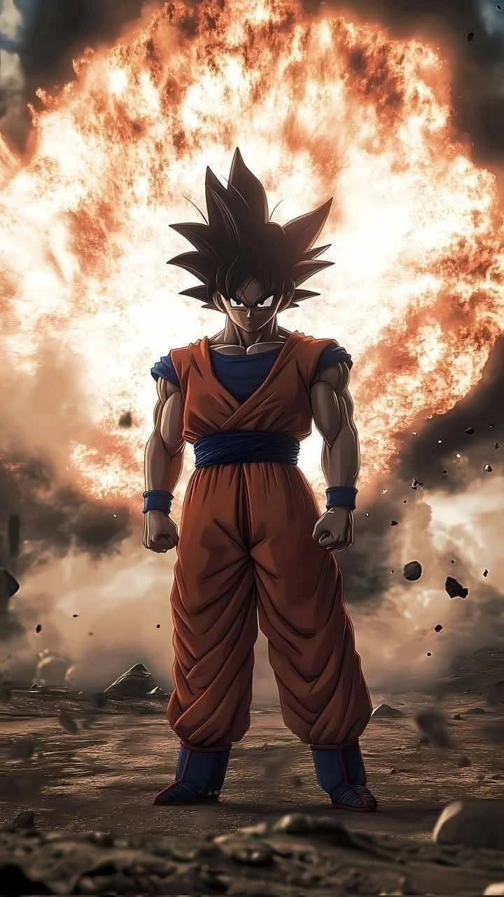 Tỏa sáng với hình ảnh songoku ngầu sắc nét ấn tượng