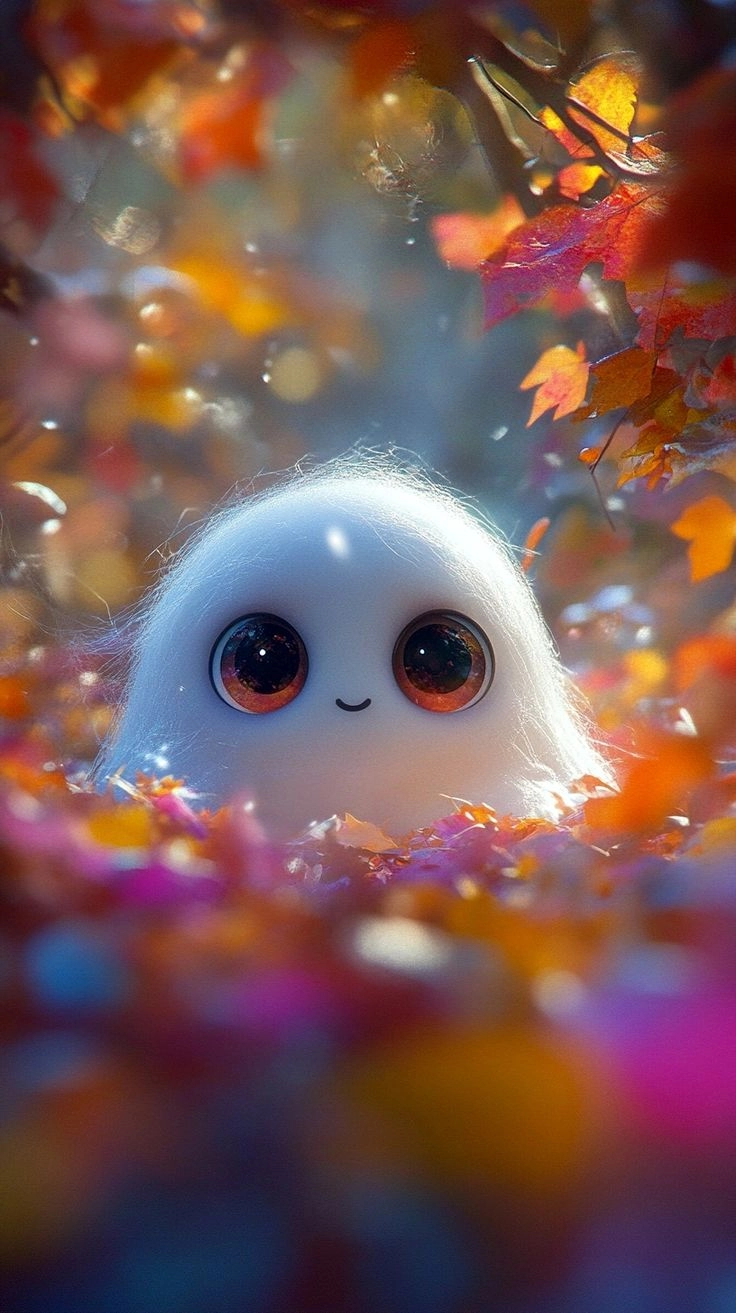 Bật mood vui với loạt dễ thương ảnh ma cute