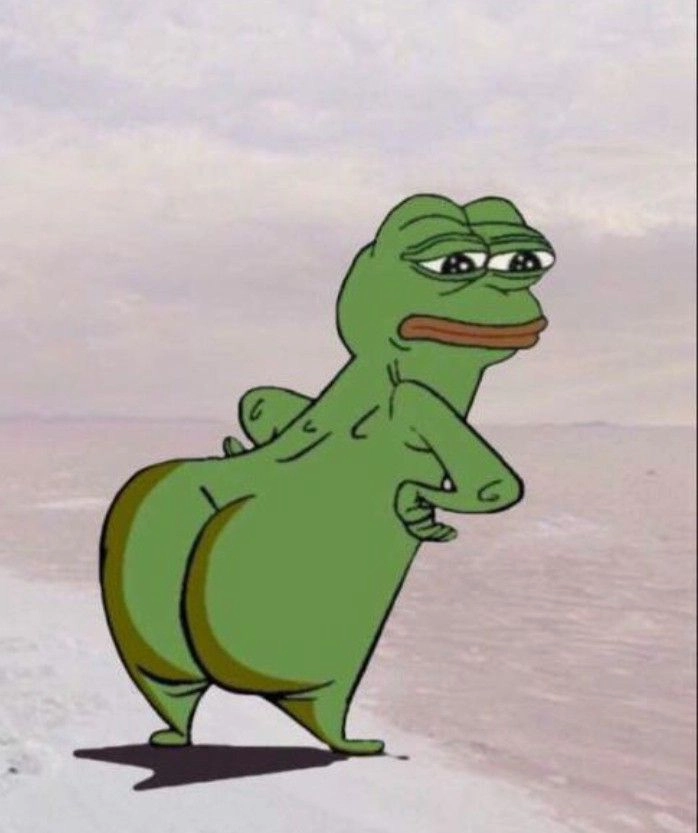 Siêu phẩm meme chú ếch xanh hot trend