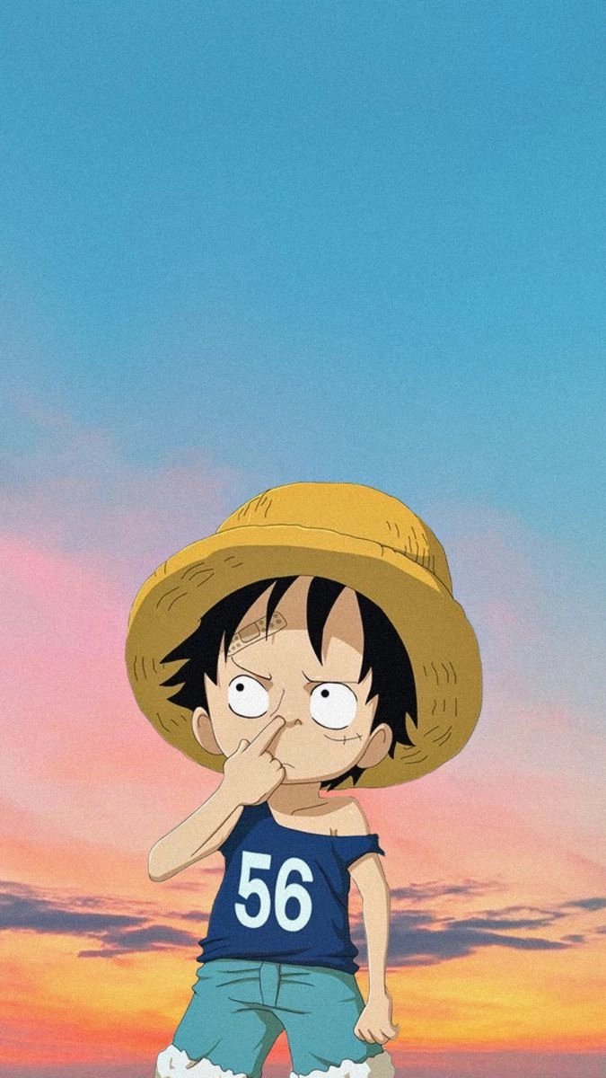 Tải về hình luffy cute cho ngày mới