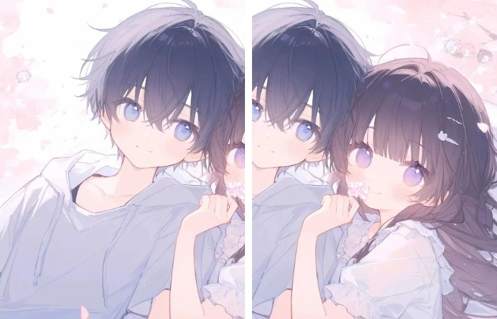 hình nền anime cặp cute dành riêng cho couple