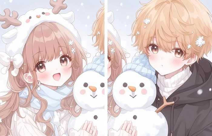 hình nền anime đôi ngọt ngào và lãng mạn