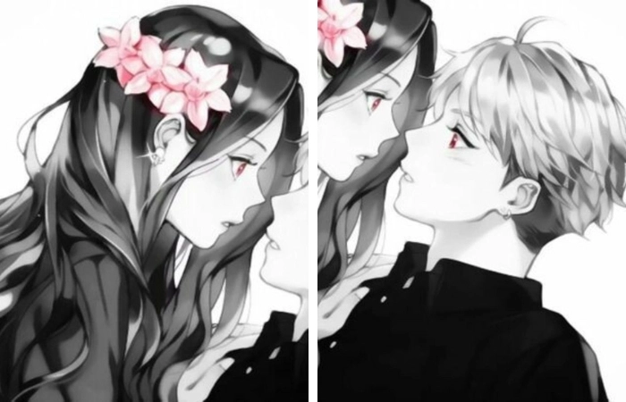 ảnh anime ngầu cặp đôi dành cho những tâm hồn mạnh mẽ