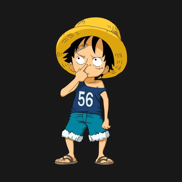 Fan cuồng hình ảnh one piece luffy