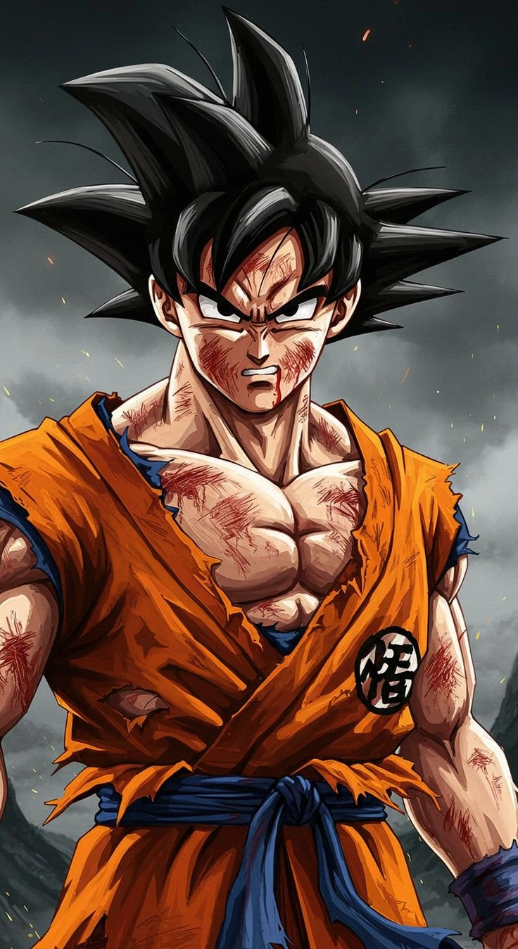 Tự tin cùng hình ảnh của songoku cá tính