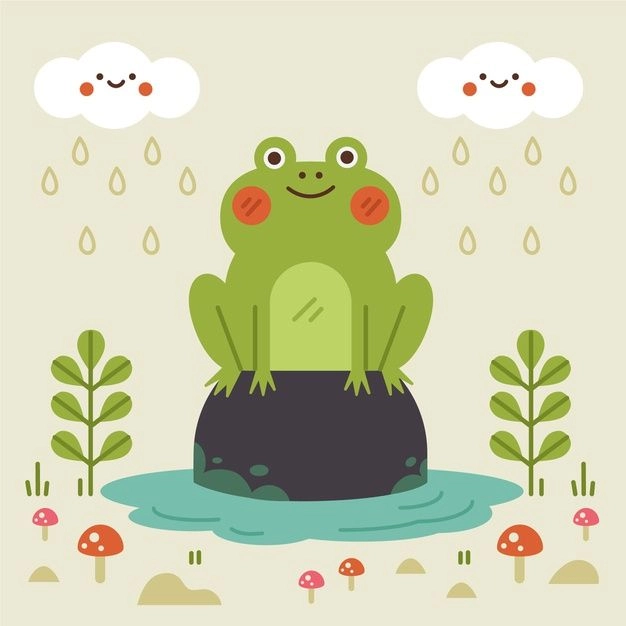 Bộ sưu tập ảnh con ếch cute siêu dễ thương