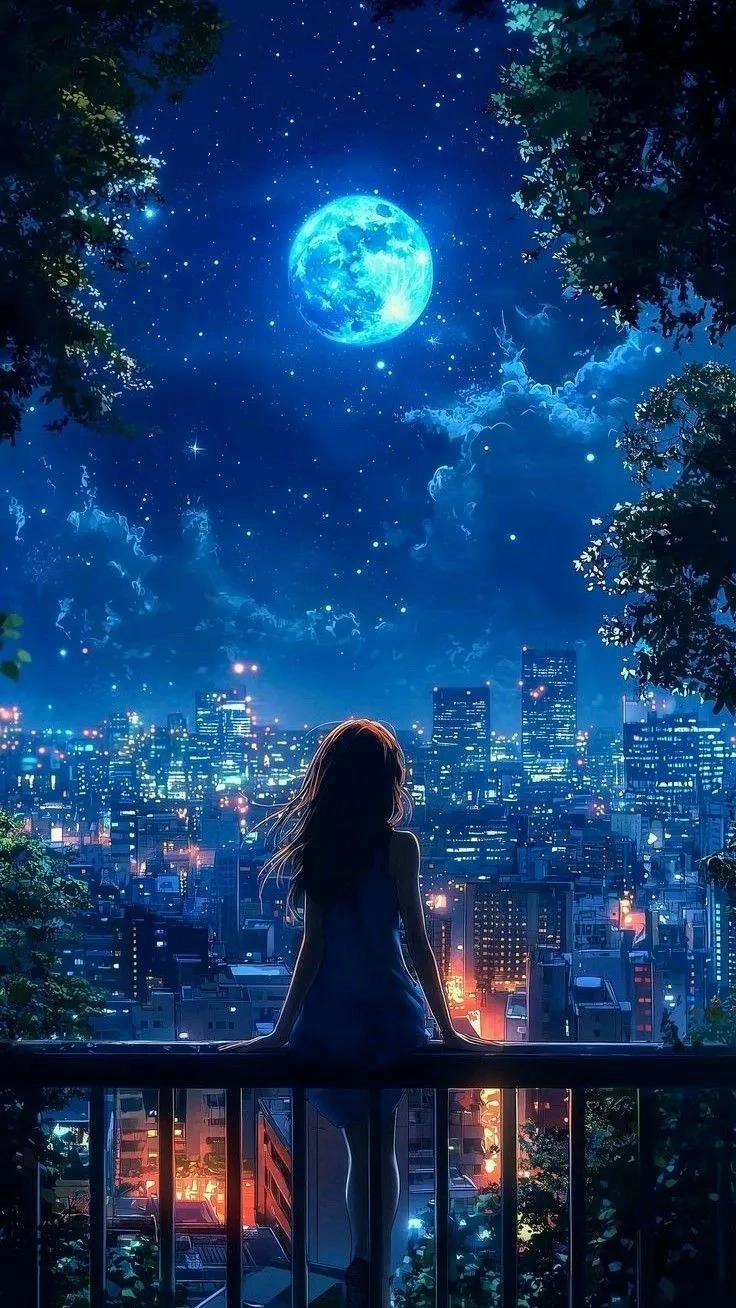 Mộng mơ và sâu sắc là hình ảnh đẹp bầu trời đêm