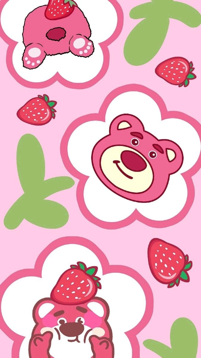 Đắm chìm với gấu hồng lotso đáng yêu