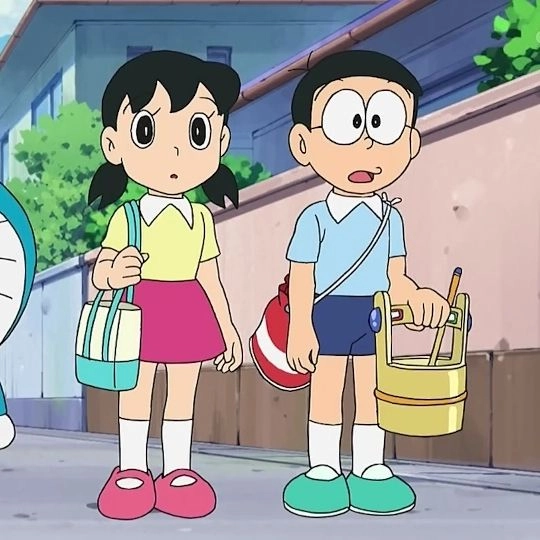 Khoảnh khắc dễ thương giữa ảnh nobita xuka