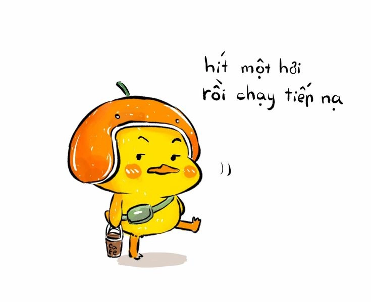 Đổi ảnh ngay với avatar vịt vàng cute siêu dễ thương