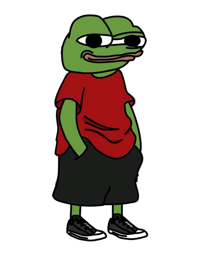 Đỉnh cao biểu cảm là meme ếch xanh pepe