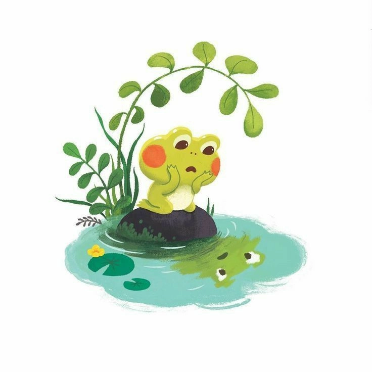 Chạm vào sự đáng yêu với ảnh con ếch xanh cuteChạm vào sự đáng yêu với ảnh con ếch xanh cute