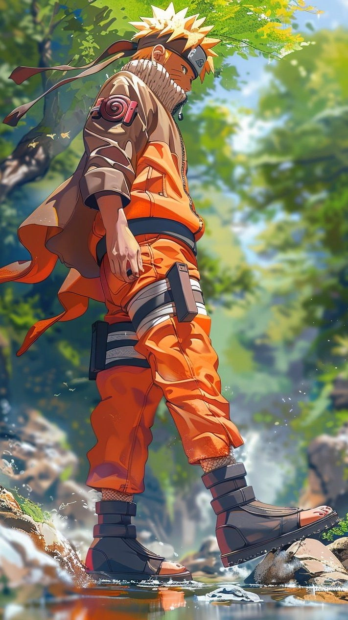 Sở hữu hình ảnh anime naruto ngầu chất như nước cất