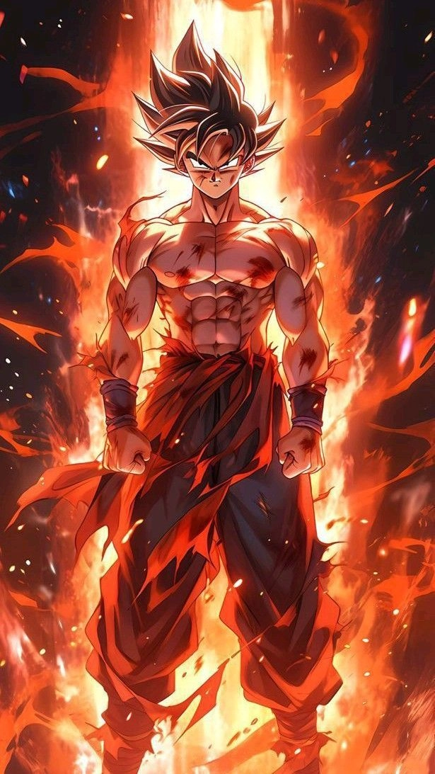 Đậm chất chiến binh từ hình ảnh goku ngầu độc đáo