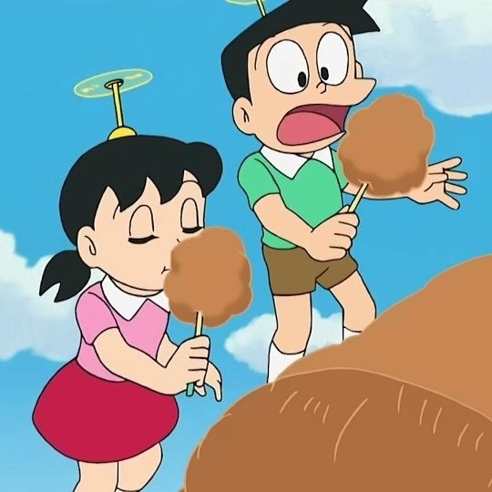 Cặp đôi quốc dân trong hình ảnh nobita và shizuka cute