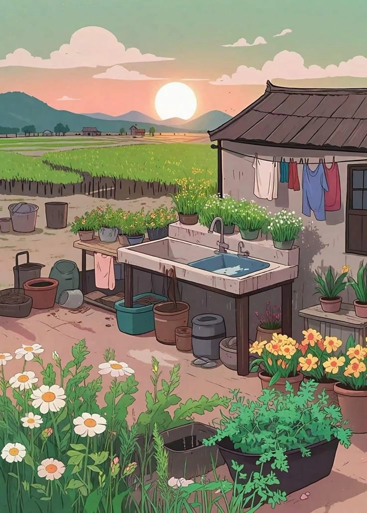 Khung cảnh ấn tượng với avatar phong cảnh
