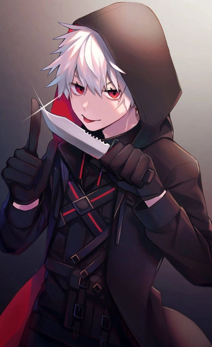 Ảnh đại diện đẹp anime nam thể hiện nét đẹp bí ẩn và mạnh mẽ