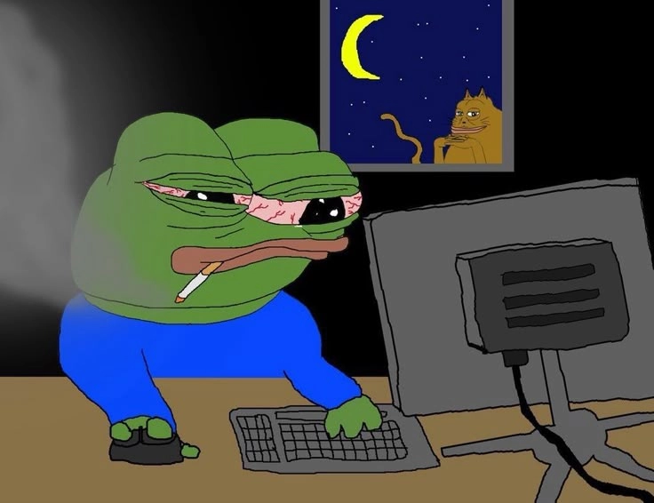 Bùng nổ cảm xúc với hình ảnh con ếch meme
