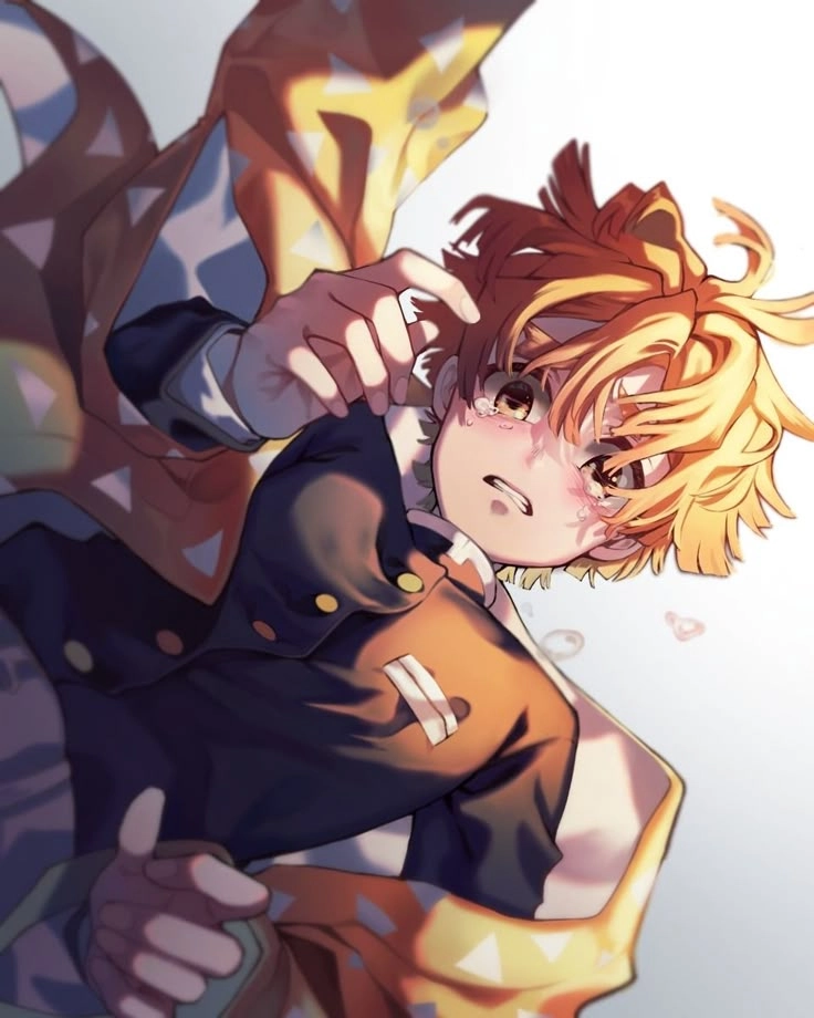 Đổi gió avatar zenitsu bằng ảnh zenitsu cute siêu dễ thương