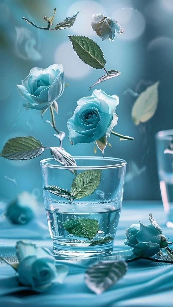 Gây ấn tượng với ảnh nền màu xanh dương tinh tế