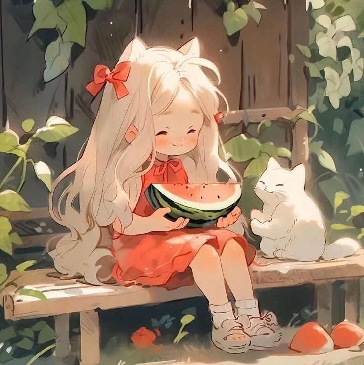 Tạo điểm nhấn dễ thương với dưa hấu cute