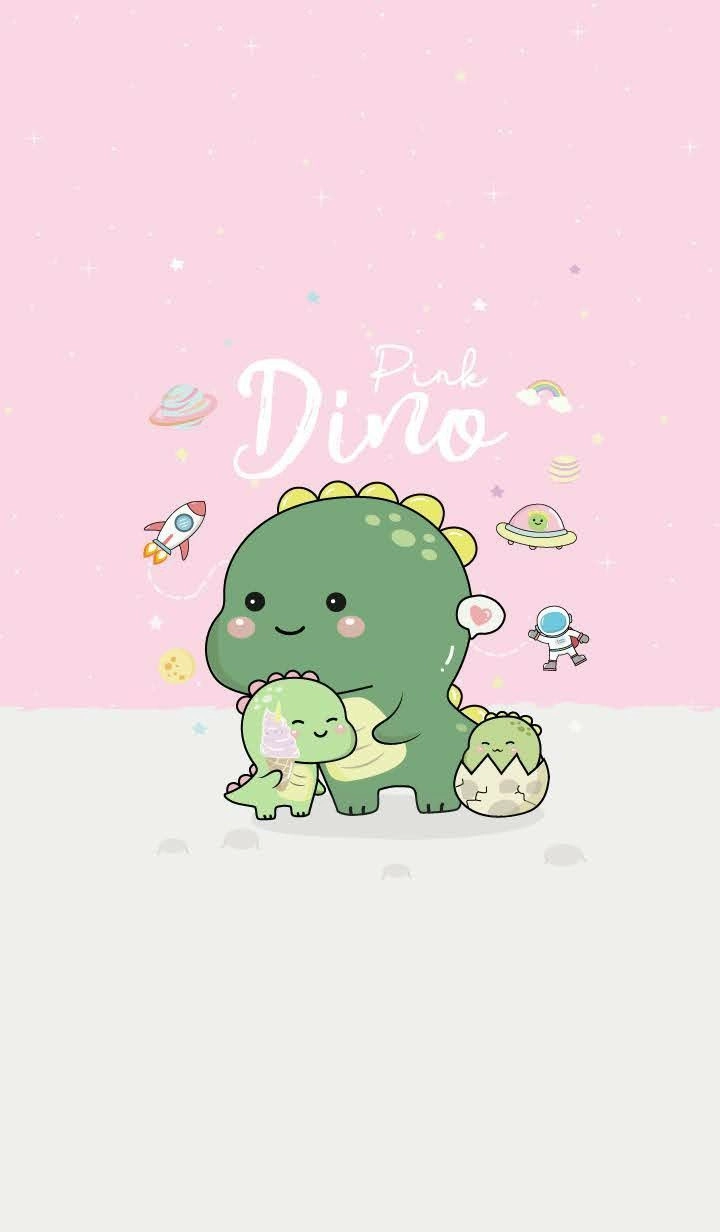 Ngắm hoài không chán anime khủng long cute