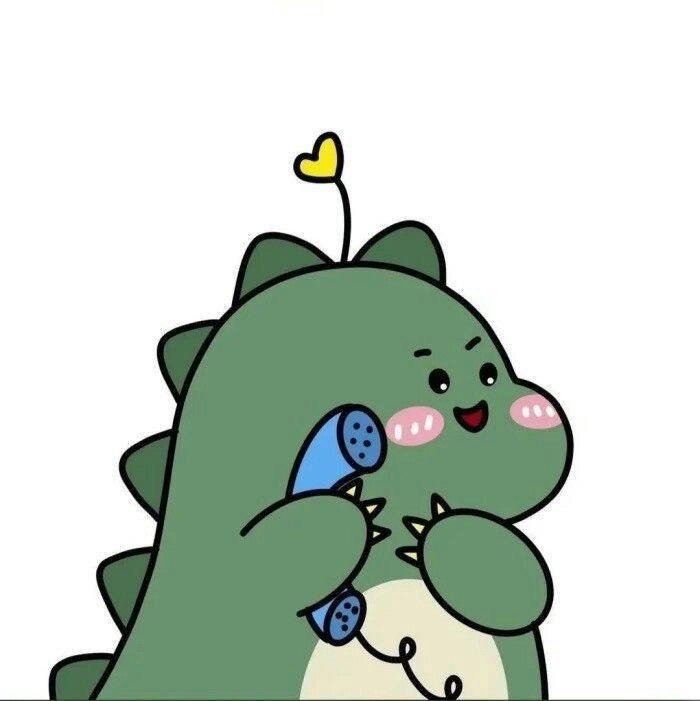 Ai cũng thích avatar cute khủng long