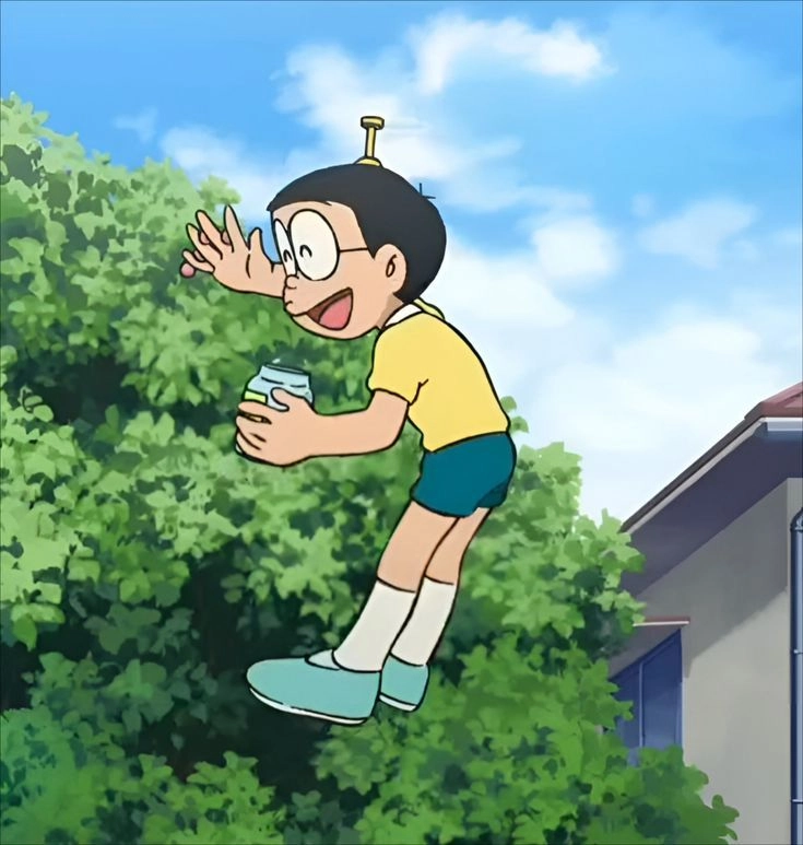 Hòa mình vào thế giới mộng mơ qua hình ảnh nobita anime