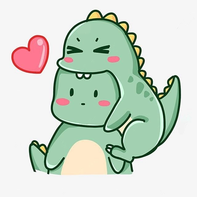 Sang xịn với hình nền khủng log cute cho máy tính avatar khủng long