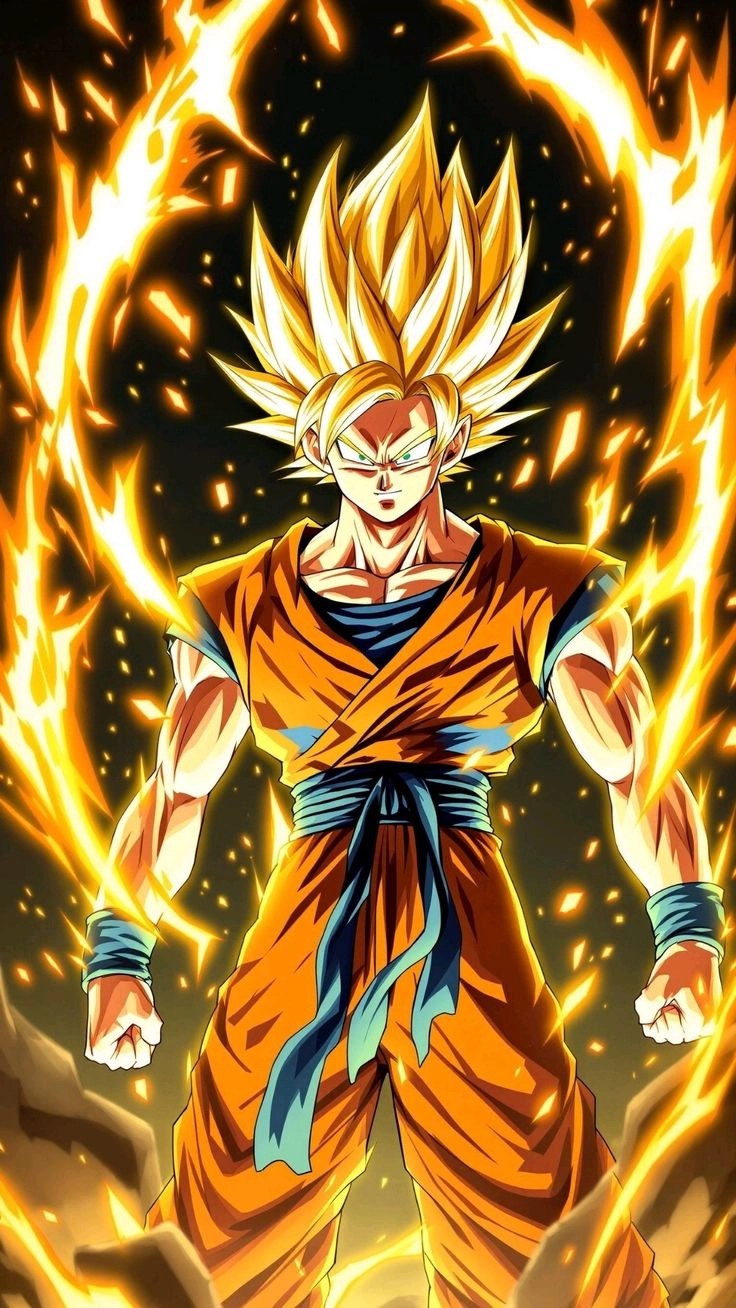 Gợi cảm hứng từ hình goku ngầu mạnh mẽ