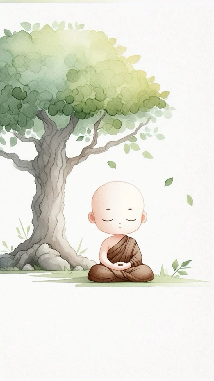 Tải ngay ảnh phật và chú tiểu cực kỳ ý nghĩa