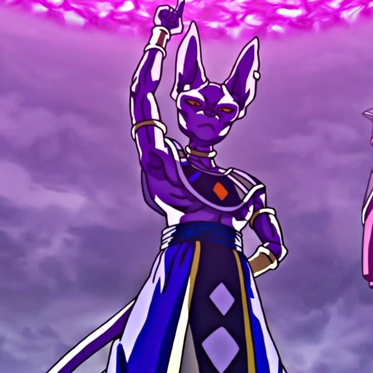 Beerus Sama Mèo vị thần hủy diệt trong hình dáng dễ thương như một chú mèo