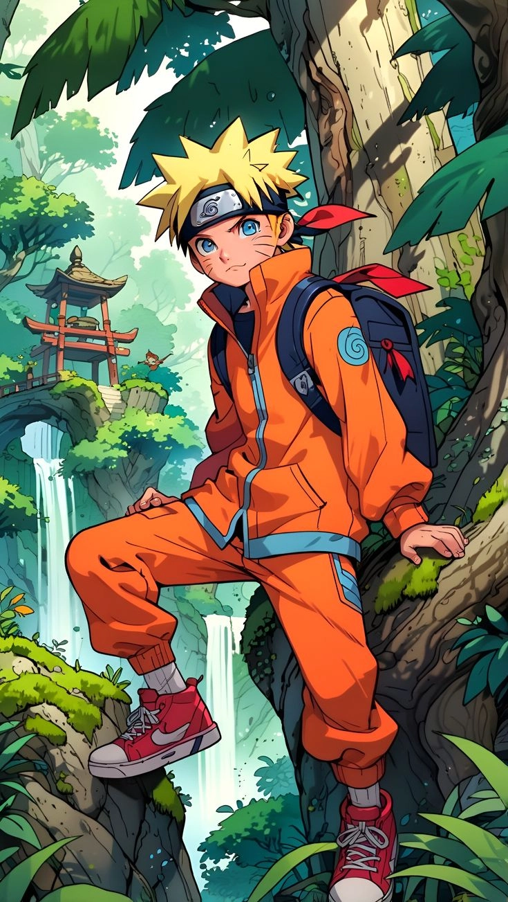 Hóa thân thần tốc với hình ảnh nhân vật naruto nổi tiếng